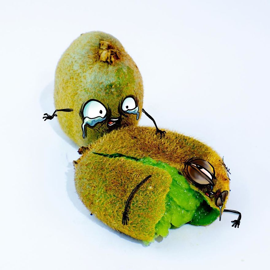 Artist Turns Fruits Into Dramatic Characters And You Will Not Be Able To Unsee It (22 Pics) Artist Turns Fruits Into Dramatic Characters And You Will Not Be Able To Unsee It (22 Pics)