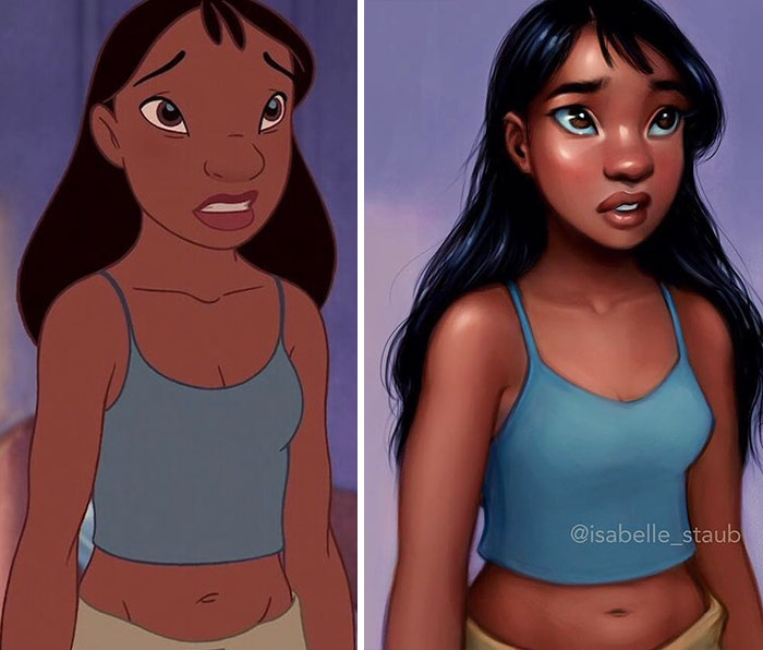 This Artist Turns Disney Animals Into Humans Using Her Own Unique Style This Artist Turns Disney Animals Into Humans Using Her Own Unique Style