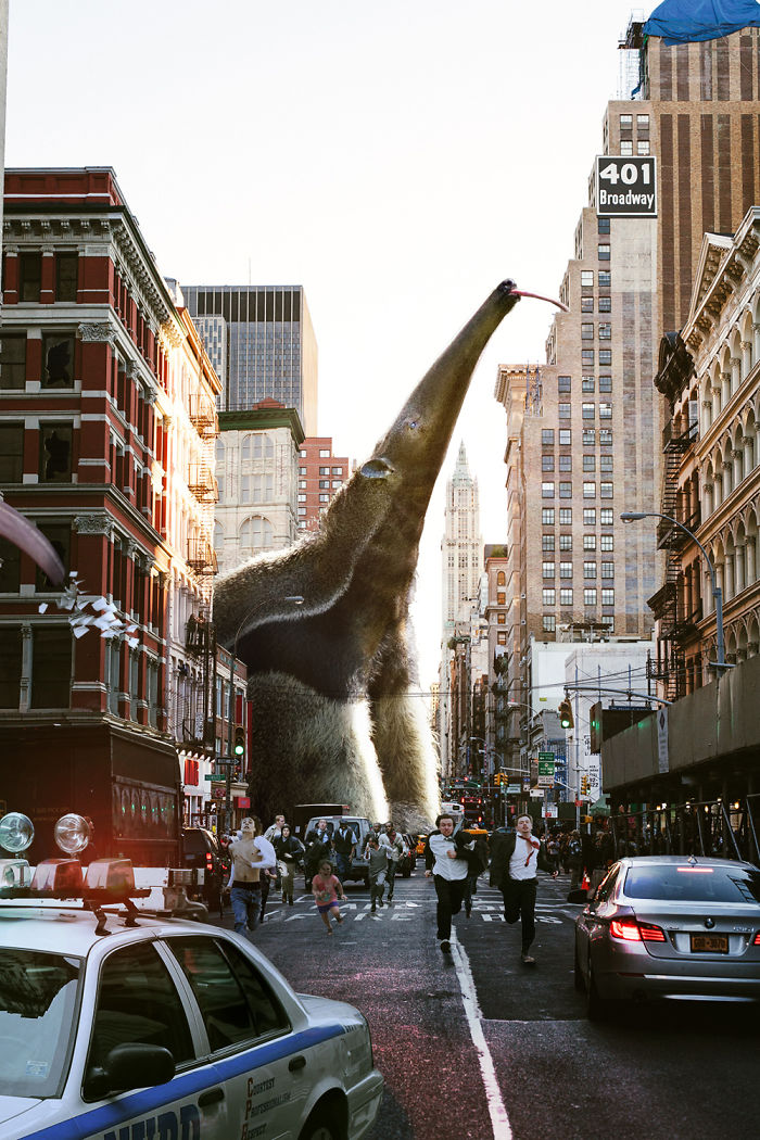 Digital Artists Photoshopped Oversized Animals And The Result Might Give You Nightmares (110 Pics)