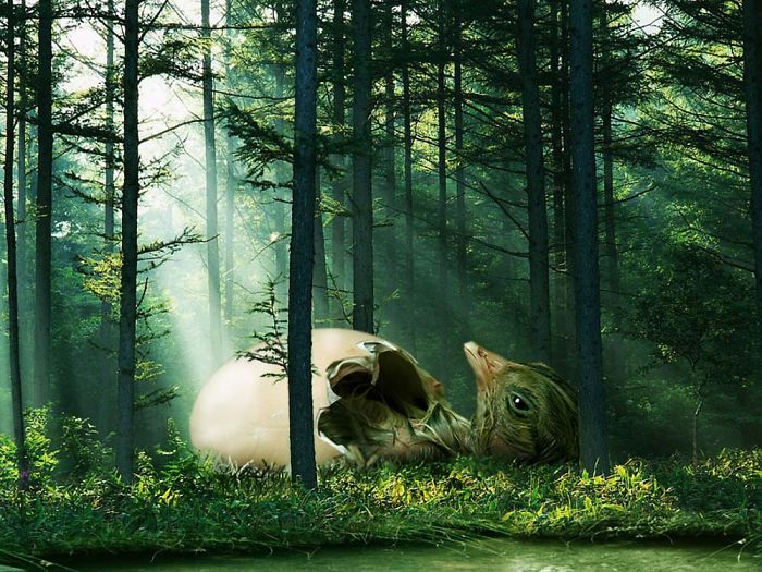 Digital Artists Photoshopped Oversized Animals And The Result Might Give You Nightmares (110 Pics)