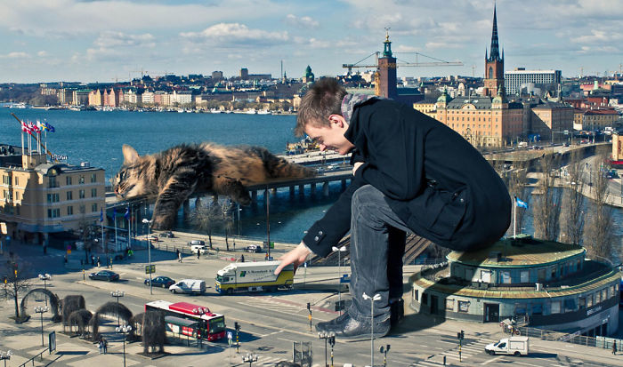 Digital Artists Photoshopped Oversized Animals And The Result Might Give You Nightmares (110 Pics)