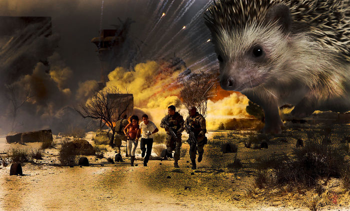 Digital Artists Photoshopped Oversized Animals And The Result Might Give You Nightmares (110 Pics)