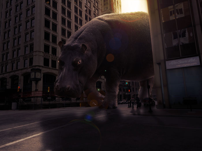 Digital Artists Photoshopped Oversized Animals And The Result Might Give You Nightmares (110 Pics)
