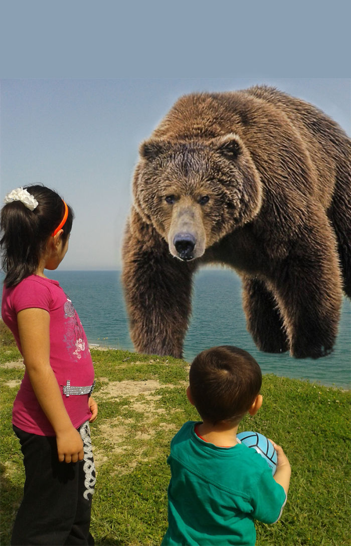 Digital Artists Photoshopped Oversized Animals And The Result Might Give You Nightmares (110 Pics)