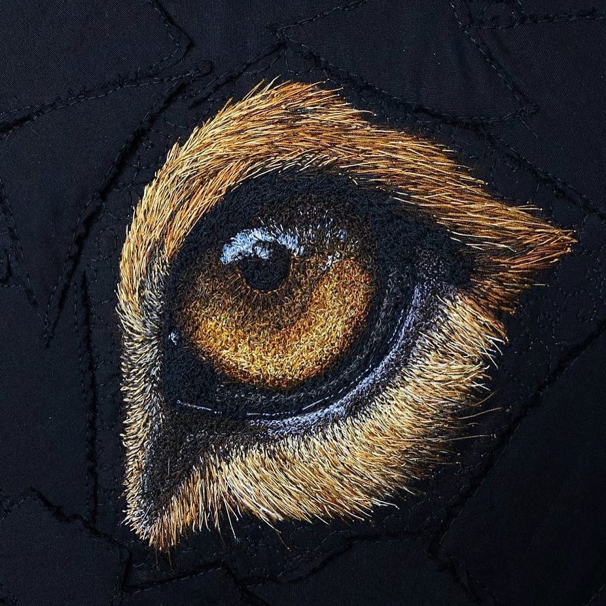 I ‘Paint’ Photorealistic Portraits With My Sewing Machine I ‘Paint’ Photorealistic Portraits With My Sewing Machine