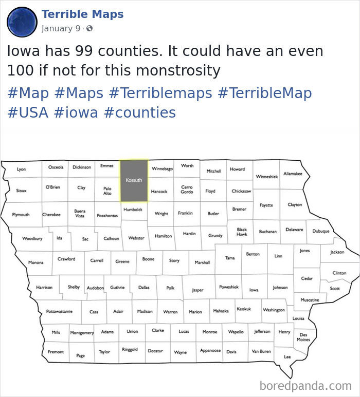 30 Maps So Terrible They&#8217;re Good