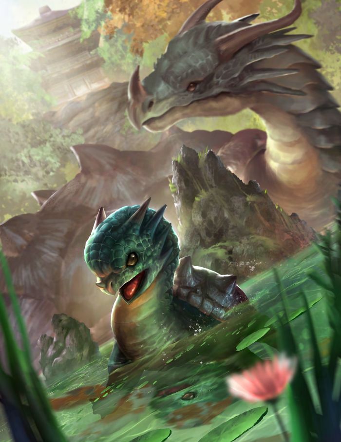 Artist Portrays Mystical Creatures In Their Vulnerable Form – When They Were Still Babies (30 Pics) Artist Portrays Mystical Creatures In Their Vulnerable Form – When They Were Still Babies (30 Pics)