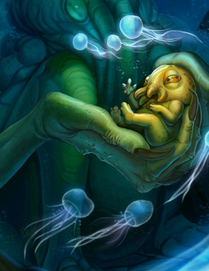 Artist Portrays Mystical Creatures In Their Vulnerable Form – When They Were Still Babies (30 Pics) Artist Portrays Mystical Creatures In Their Vulnerable Form – When They Were Still Babies (30 Pics)