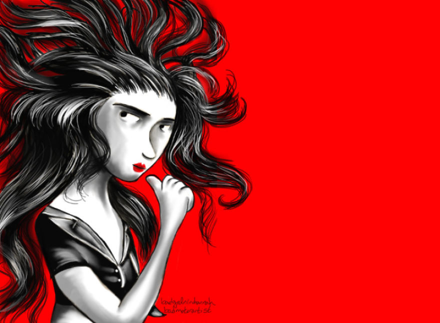 I Was Lonely I Started Drawing Myself In Other People&#8217;s Faces (18 Pics)