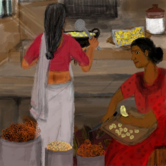 I’m A Self-Taught Amateur Artist And I Illustrate Memories Of My Hometown In South India I’m A Self-Taught Amateur Artist And I Illustrate Memories Of My Hometown In South India