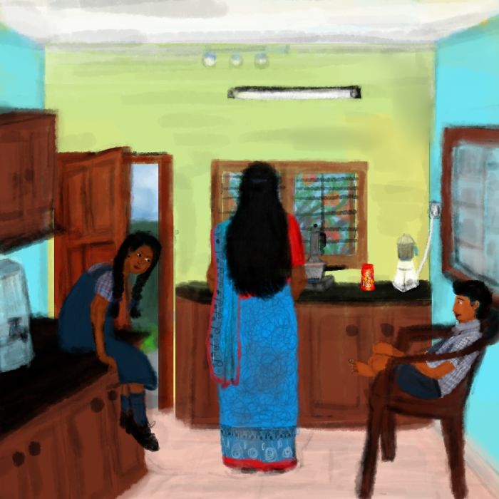 I’m A Self-Taught Amateur Artist And I Illustrate Memories Of My Hometown In South India I’m A Self-Taught Amateur Artist And I Illustrate Memories Of My Hometown In South India