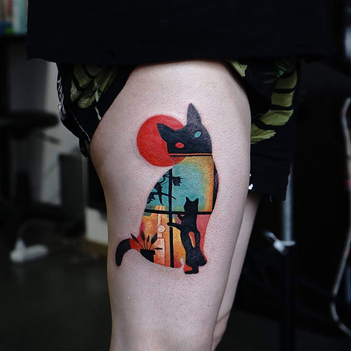 40 People Who Got Absolutely Awesome Cat Tattoos 40 People Who Got Absolutely Awesome Cat Tattoos