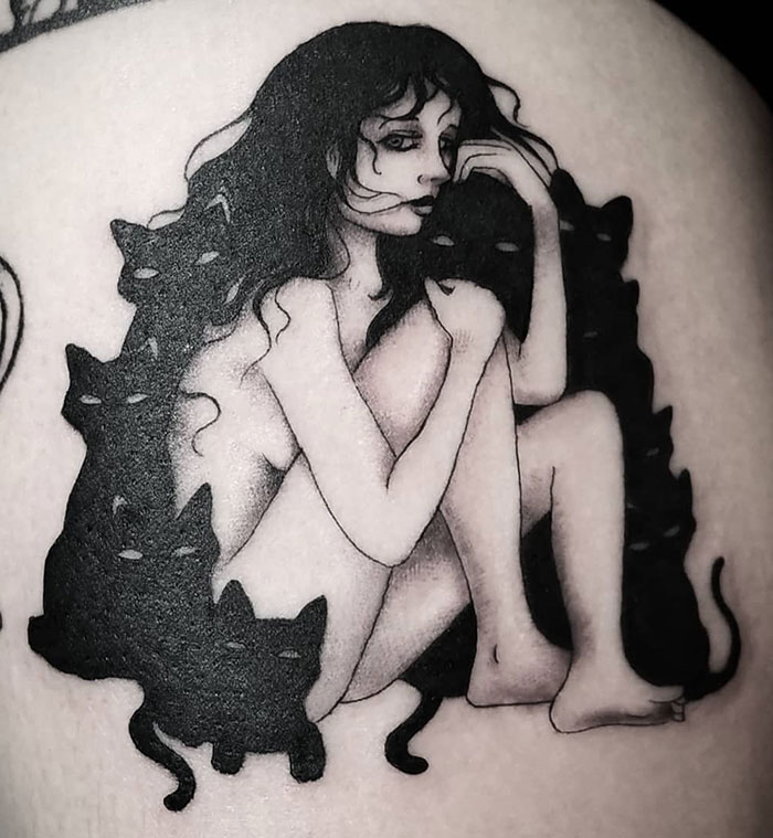 40 People Who Got Absolutely Awesome Cat Tattoos 40 People Who Got Absolutely Awesome Cat Tattoos