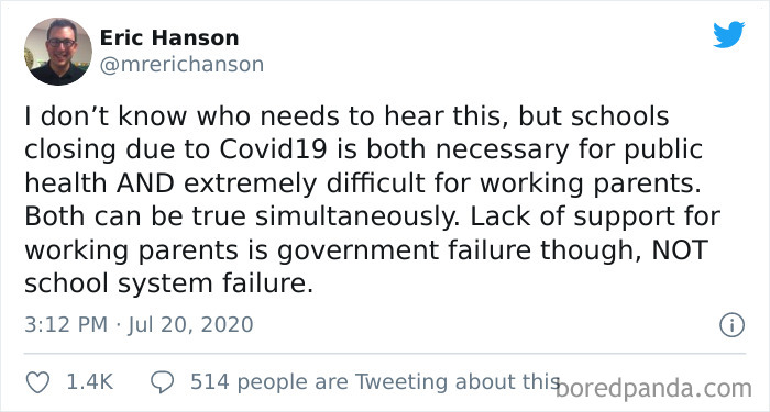 29 Tweets That Show Why Bringing Kids Back To School During The Pandemic Is Not That Good Of An Idea 29 Tweets That Show Why Bringing Kids Back To School During The Pandemic Is Not That Good Of An Idea