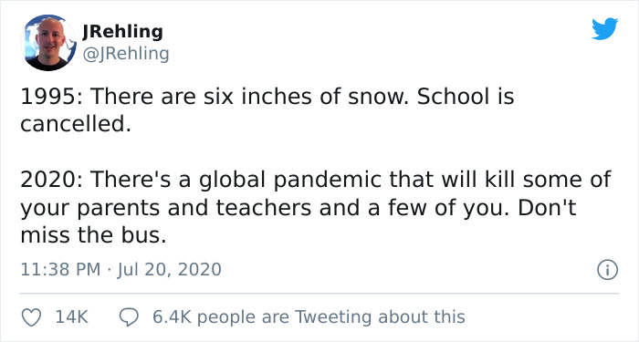 29 Tweets That Show Why Bringing Kids Back To School During The Pandemic Is Not That Good Of An Idea 29 Tweets That Show Why Bringing Kids Back To School During The Pandemic Is Not That Good Of An Idea