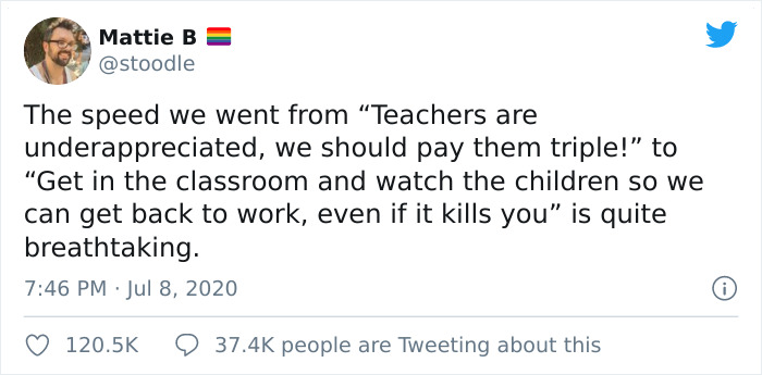 29 Tweets That Show Why Bringing Kids Back To School During The Pandemic Is Not That Good Of An Idea 29 Tweets That Show Why Bringing Kids Back To School During The Pandemic Is Not That Good Of An Idea