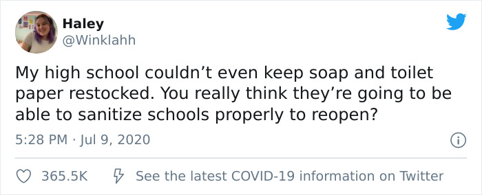 29 Tweets That Show Why Bringing Kids Back To School During The Pandemic Is Not That Good Of An Idea 29 Tweets That Show Why Bringing Kids Back To School During The Pandemic Is Not That Good Of An Idea