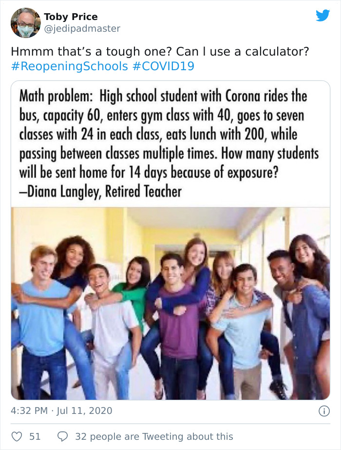 29 Tweets That Show Why Bringing Kids Back To School During The Pandemic Is Not That Good Of An Idea 29 Tweets That Show Why Bringing Kids Back To School During The Pandemic Is Not That Good Of An Idea