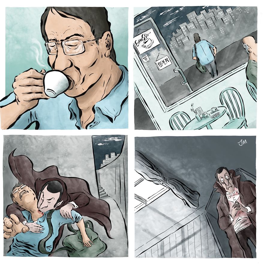 I Created These 22 Comics With Weird And Twisted Endings