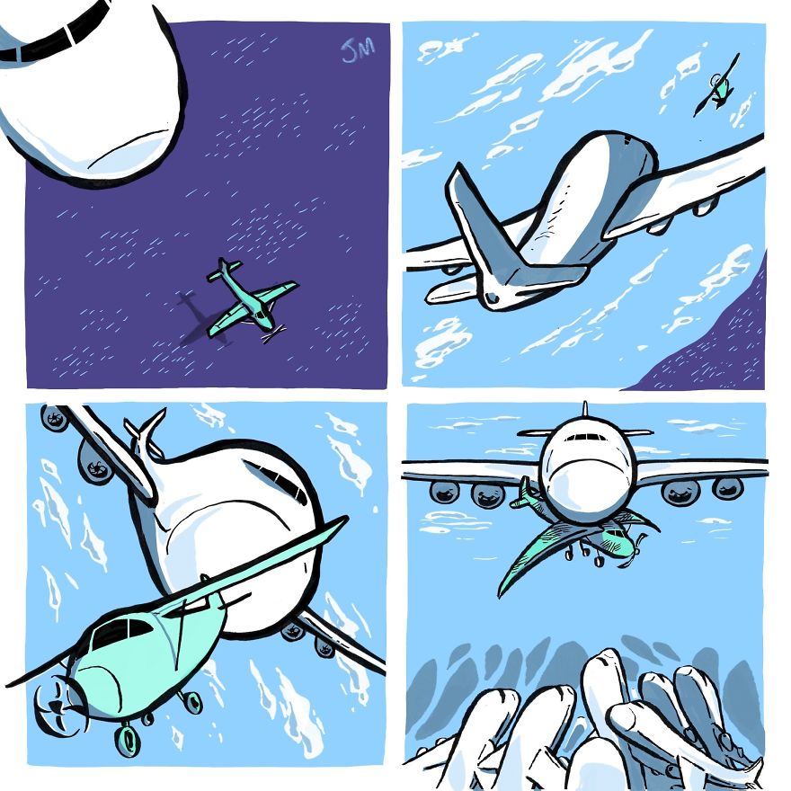 I Created These 22 Comics With Weird And Twisted Endings