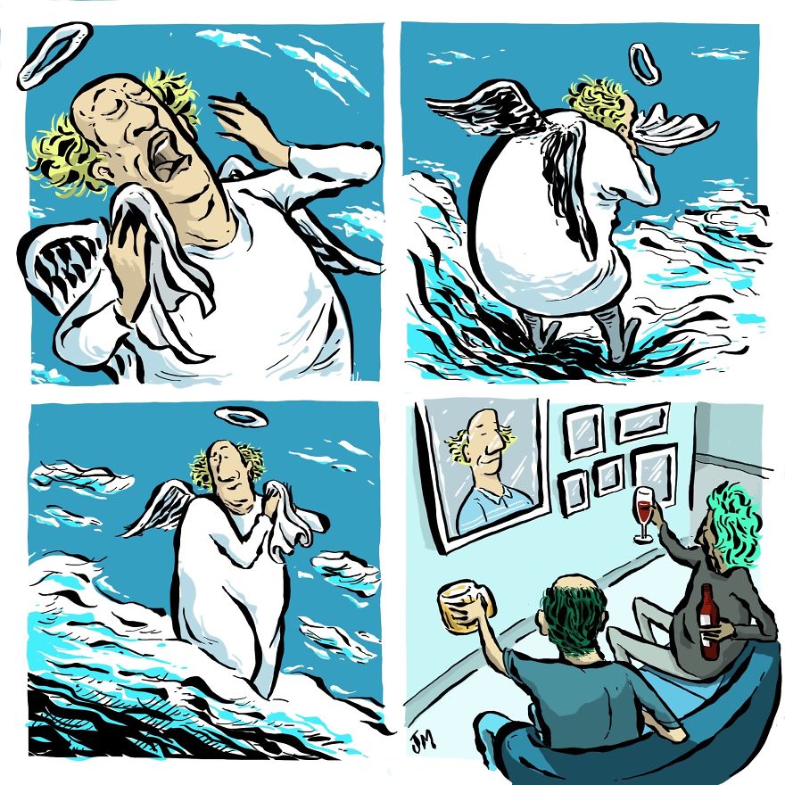 I Created These 22 Comics With Weird And Twisted Endings