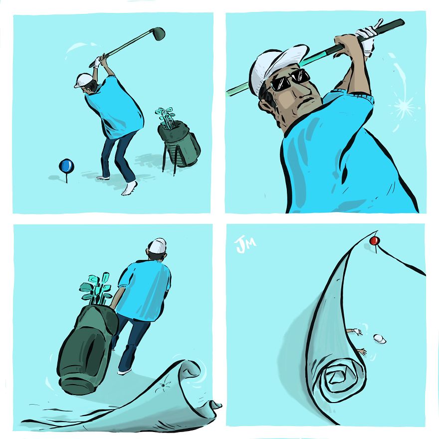 I Created These 22 Comics With Weird And Twisted Endings