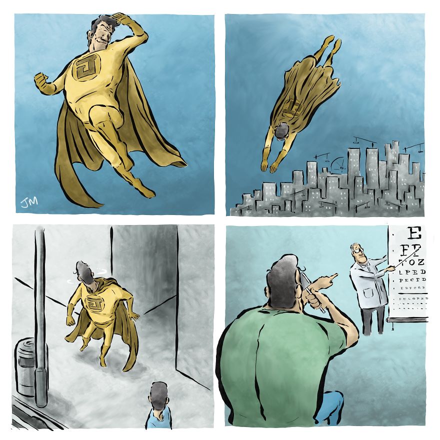 I Created These 22 Comics With Weird And Twisted Endings