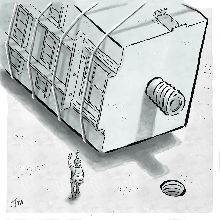 I Created These 22 Comics With Weird And Twisted Endings