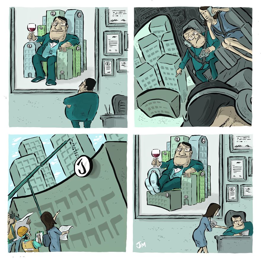 I Created These 22 Comics With Weird And Twisted Endings