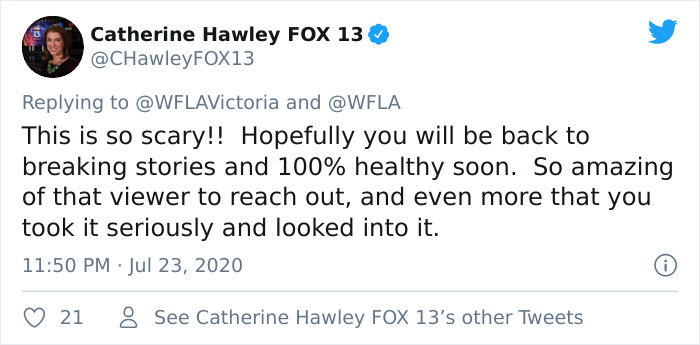TV Reporter Gets Diagnosed With Cancer After A Viewer, Who is A Cancer Survivor, Spots A Lump On Her Neck TV Reporter Gets Diagnosed With Cancer After A Viewer, Who is A Cancer Survivor, Spots A Lump On Her Neck