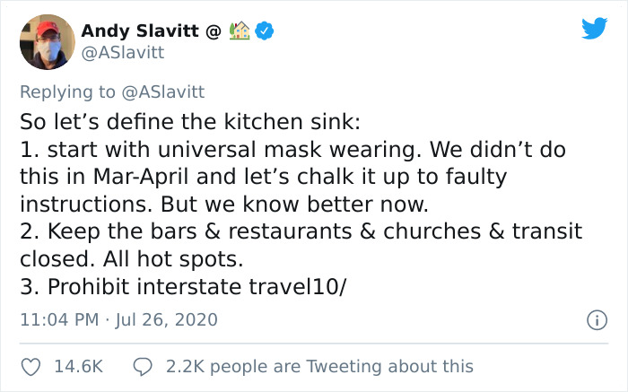 Ex-Obama Health Official Explains How The USA Could End The Epidemic Whenever It Wants In A Detailed Twitter Thread Ex-Obama Health Official Explains How The USA Could End The Epidemic Whenever It Wants In A Detailed Twitter Thread