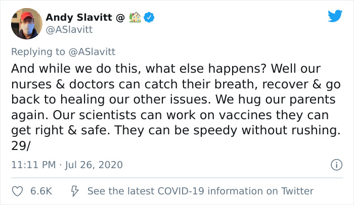 Ex-Obama Health Official Explains How The USA Could End The Epidemic Whenever It Wants In A Detailed Twitter Thread Ex-Obama Health Official Explains How The USA Could End The Epidemic Whenever It Wants In A Detailed Twitter Thread