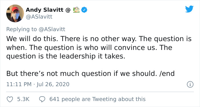 Ex-Obama Health Official Explains How The USA Could End The Epidemic Whenever It Wants In A Detailed Twitter Thread Ex-Obama Health Official Explains How The USA Could End The Epidemic Whenever It Wants In A Detailed Twitter Thread