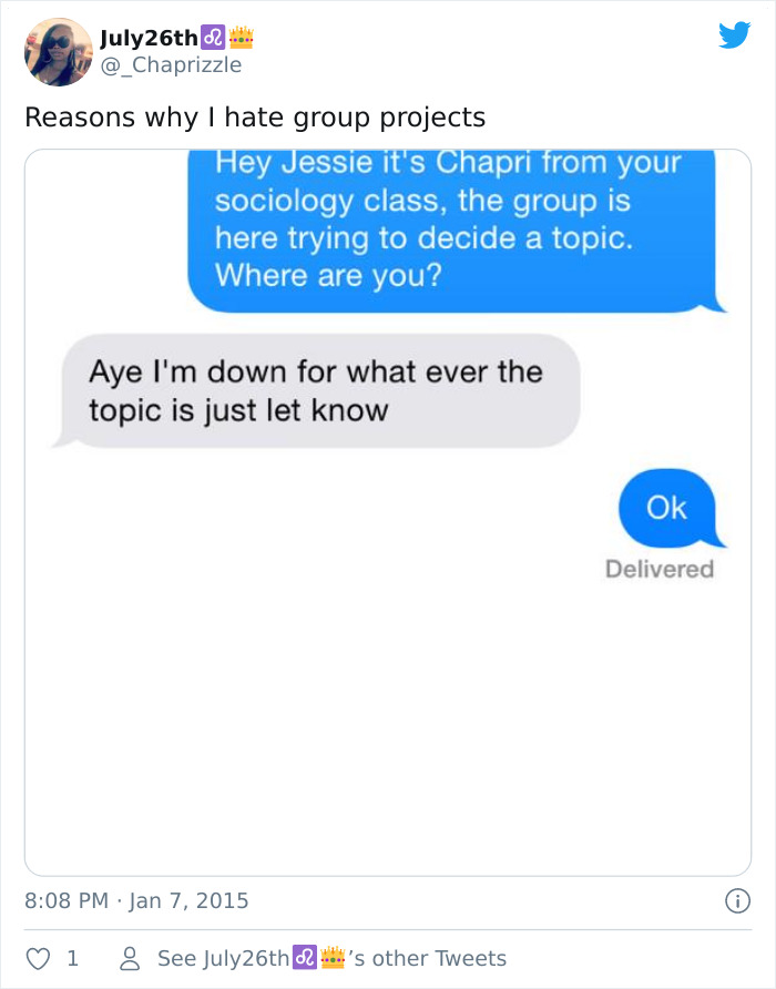 47 Pics That Illustrate Why People Hate Group Projects 47 Pics That Illustrate Why People Hate Group Projects