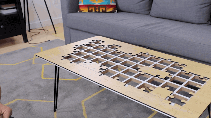I Design Unnecessary Things No One Asked For, This Time I Created A Coffee Table That’s Also A Jigsaw Puzzle I Design Unnecessary Things No One Asked For, This Time I Created A Coffee Table That’s Also A Jigsaw Puzzle