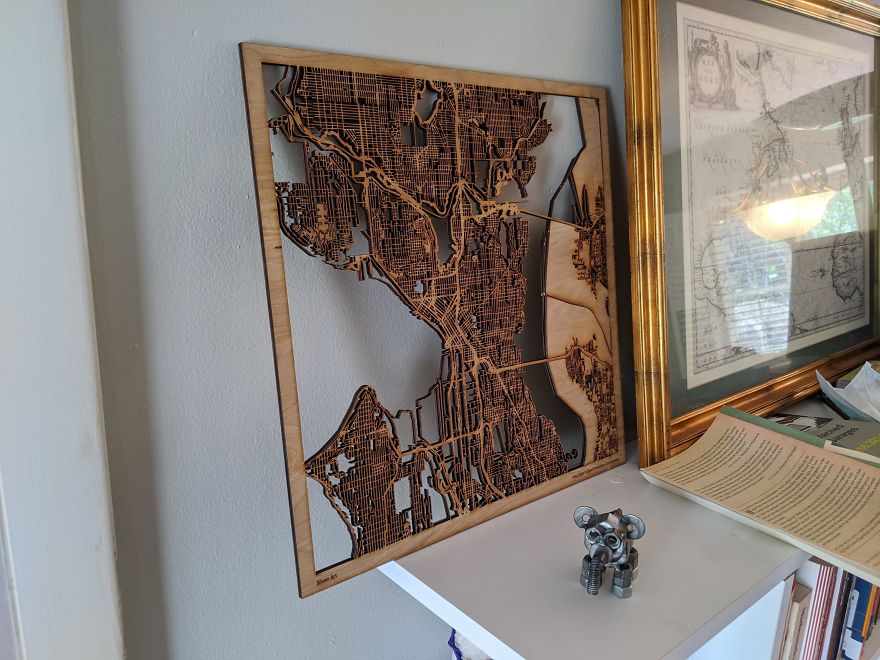We Create Laser Cut Maps We Create Laser Cut Maps