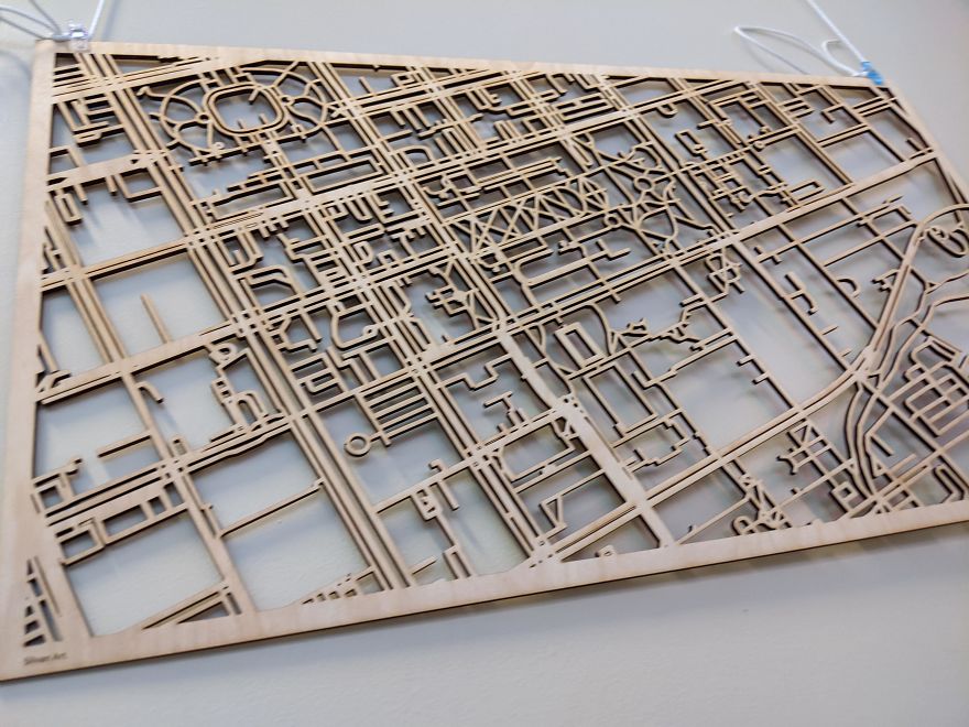 We Create Laser Cut Maps We Create Laser Cut Maps