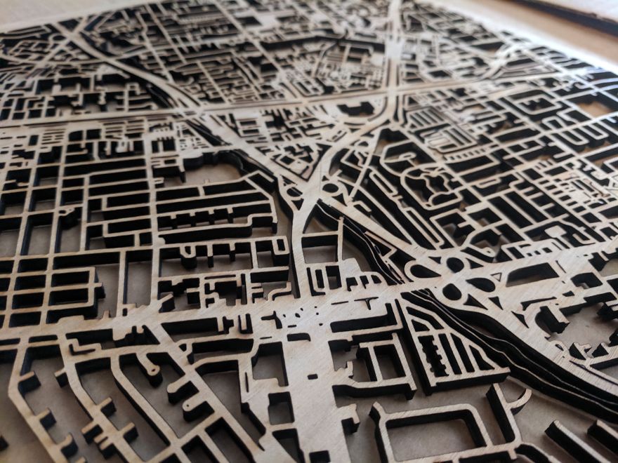 We Create Laser Cut Maps We Create Laser Cut Maps