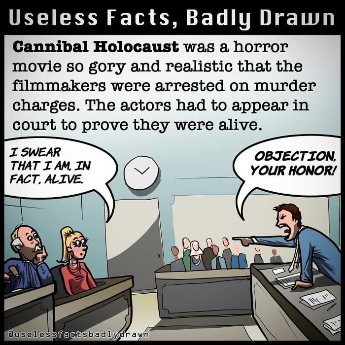 &#8220;Useless Facts, Badly Drawn&#8221;: 33 Random Bits Of Trivia That Are Totally True