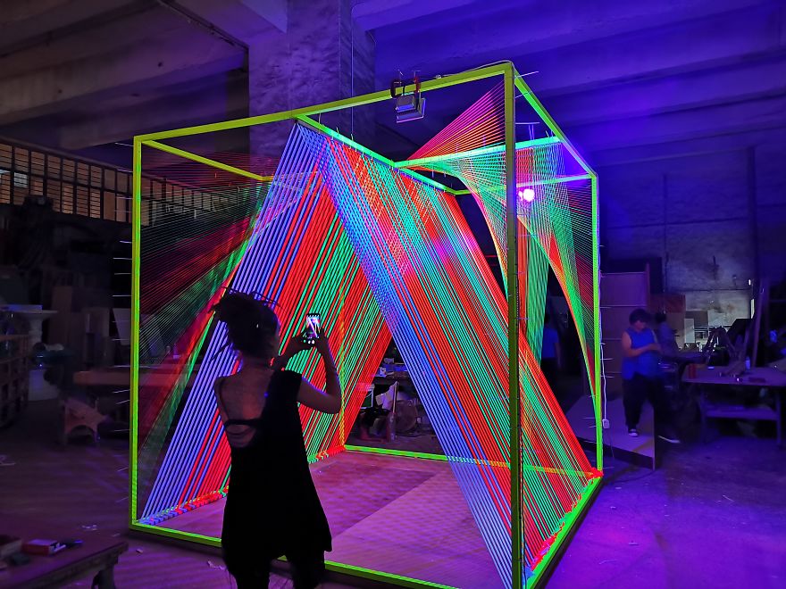 We Created A Conceptual Space Project Using Lights Called ‘DecodetheCode’ (40 Pics) We Created A Conceptual Space Project Using Lights Called ‘DecodetheCode’ (40 Pics)