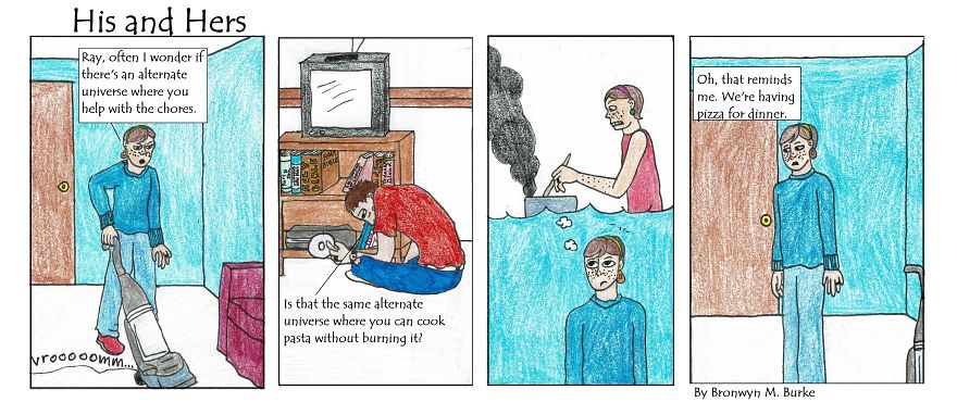 I Made 11 Comics About How Ray And Diane Handled The Lockdown