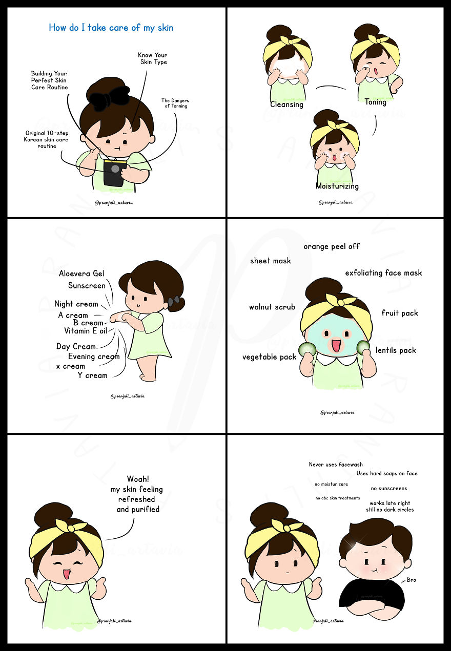 I Tried To Illustrate My Life In 10 Comics I Tried To Illustrate My Life In 10 Comics