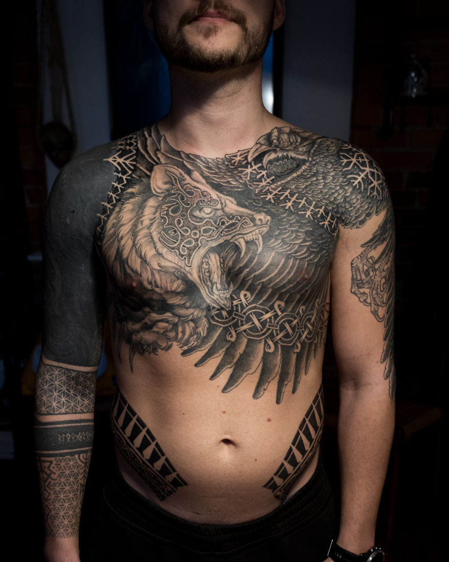 I Make Vikings Out Of People With My Tattoo Designs (16 Pics) I Make Vikings Out Of People With My Tattoo Designs (16 Pics)