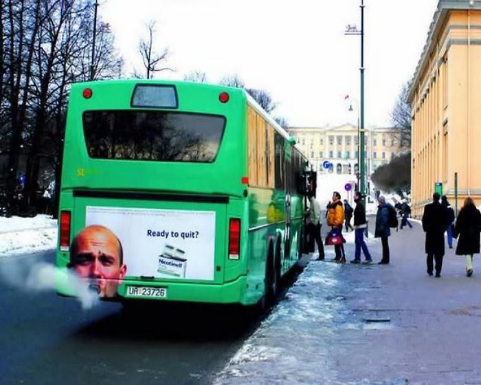 Here Are My Favorite Examples Of Ingenious Bus Advertising (50 Pics)