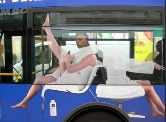 Here Are My Favorite Examples Of Ingenious Bus Advertising (50 Pics)