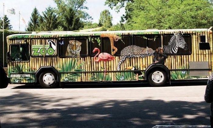 Here Are My Favorite Examples Of Ingenious Bus Advertising (50 Pics)