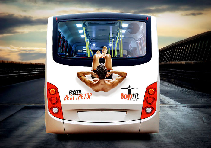 Here Are My Favorite Examples Of Ingenious Bus Advertising (50 Pics)