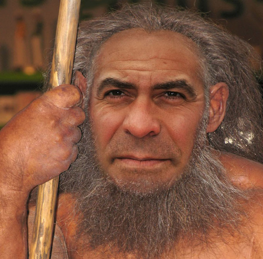 Digital Artists Reimagined 31 Celebrities As Neanderthals Digital Artists Reimagined 31 Celebrities As Neanderthals