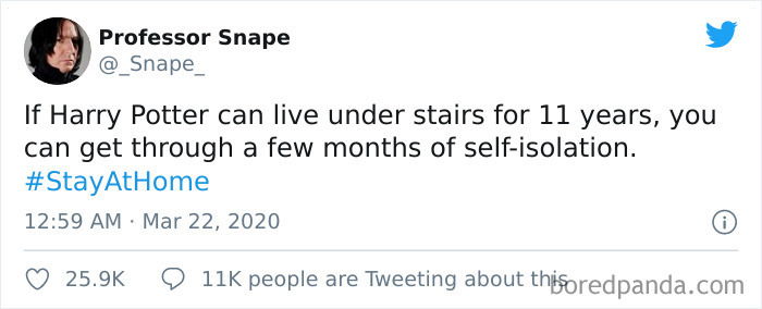 Snape Leaves Hilarious And Savage Comments On Twitter And Here Are His 30 Best Ones Snape Leaves Hilarious And Savage Comments On Twitter And Here Are His 30 Best Ones