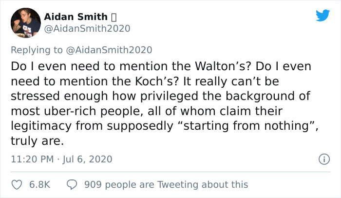 Viral Thread Busts The Myth About Famous Billionaires Starting Out “Poor” Viral Thread Busts The Myth About Famous Billionaires Starting Out “Poor”